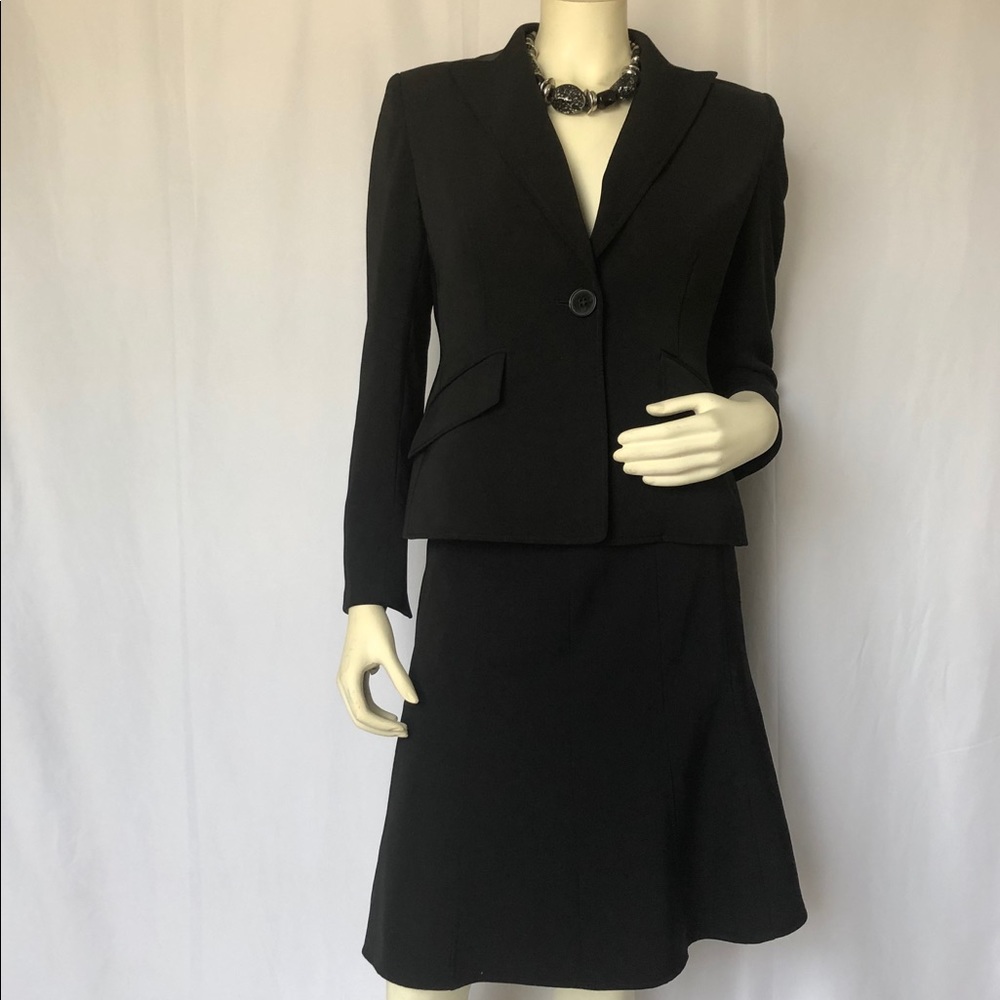 Black Skirt Suit - by Kasper size 6p